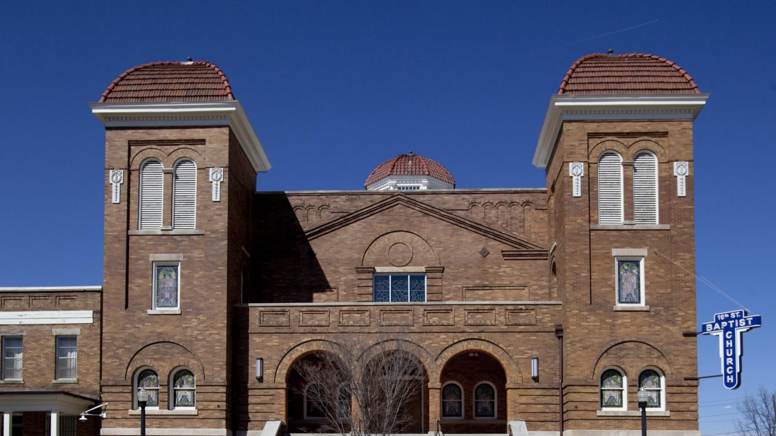 Sixteenth Street Baptist Church in Birmingham, Alabama.