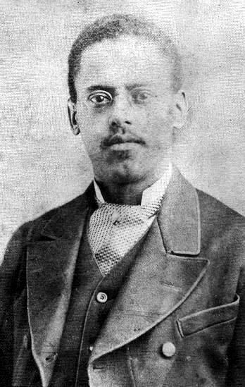 Portrait of Lewis H. Latimer.